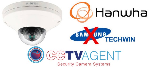 samsung hanwha security cameras